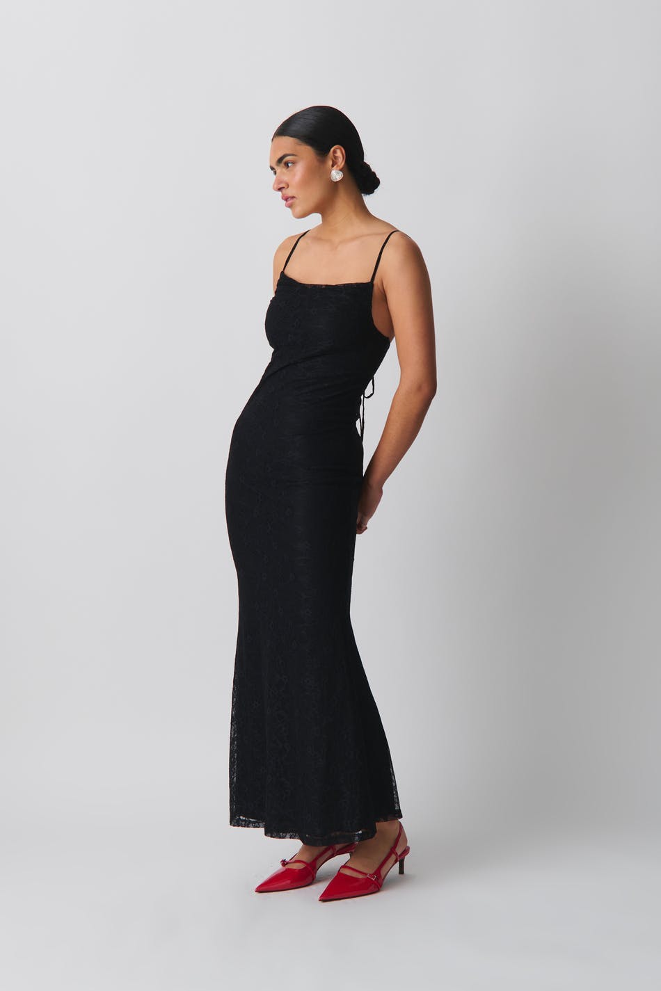 Lace maxi dress