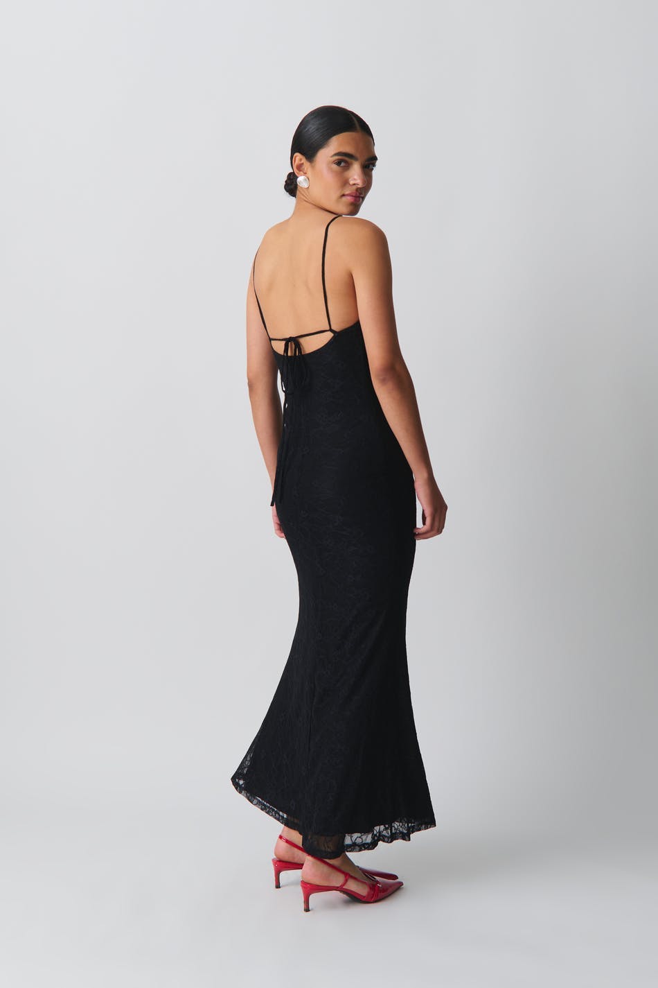 Lace maxi dress
