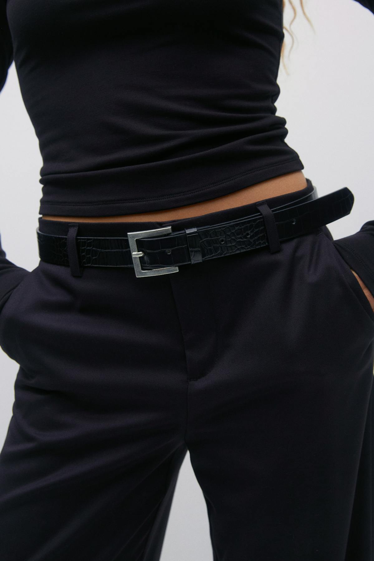 Square hip belt