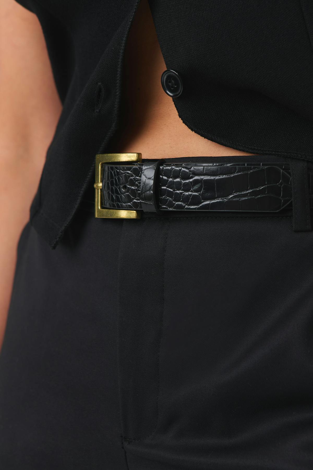 Square hip belt