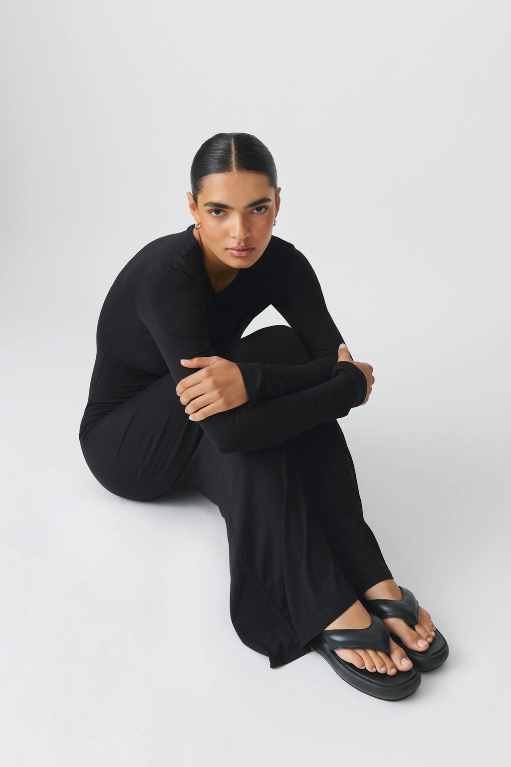 Soft touch maxi dress
