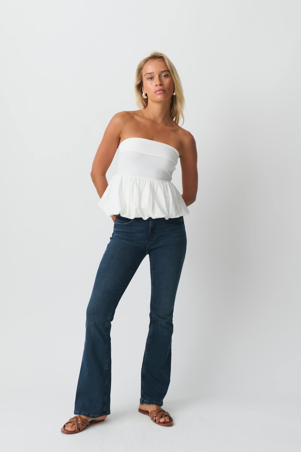 Balloon tube top