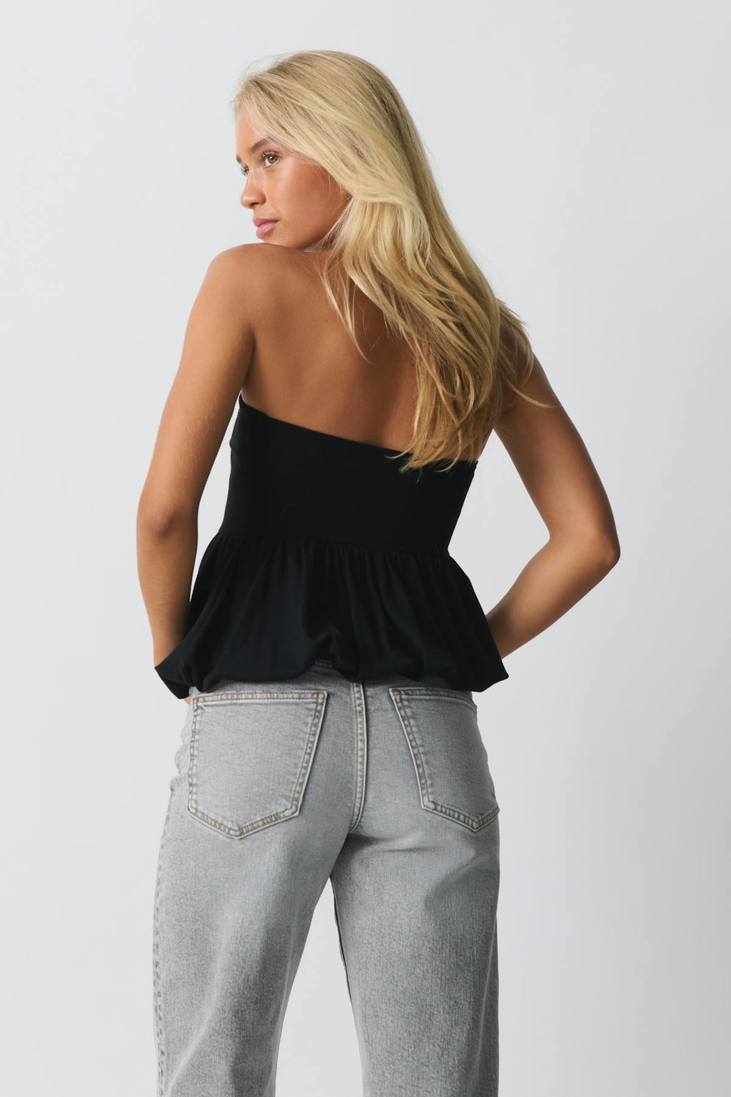 Balloon tube top