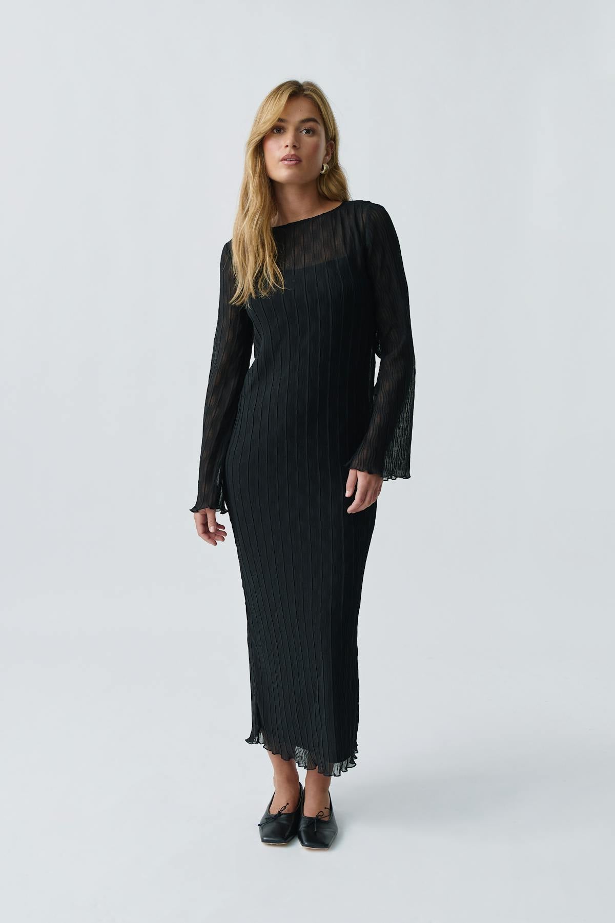 Pleated dress
