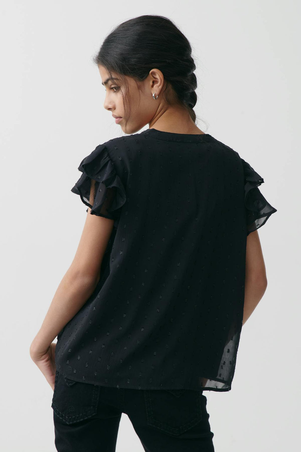 Y frill top