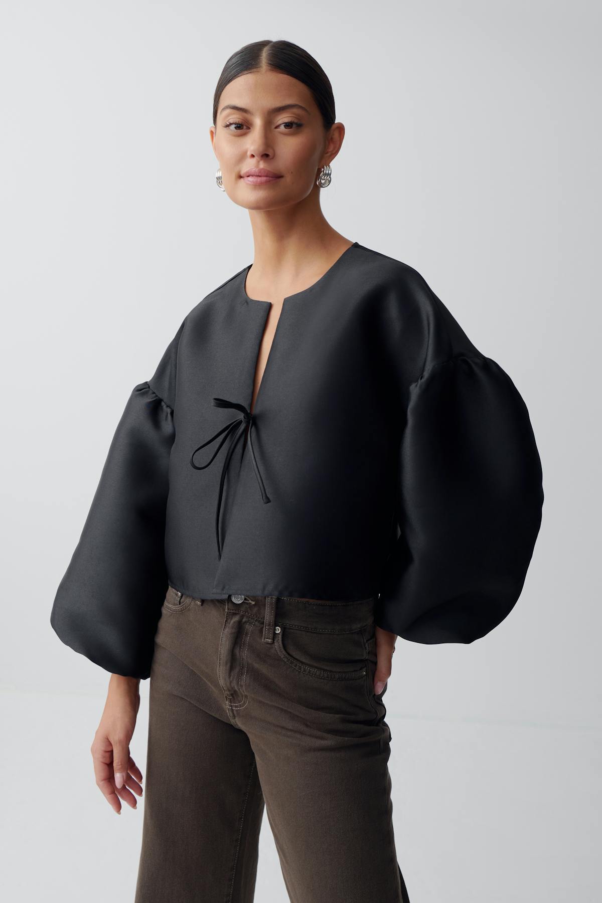 Puff sleeve blouse