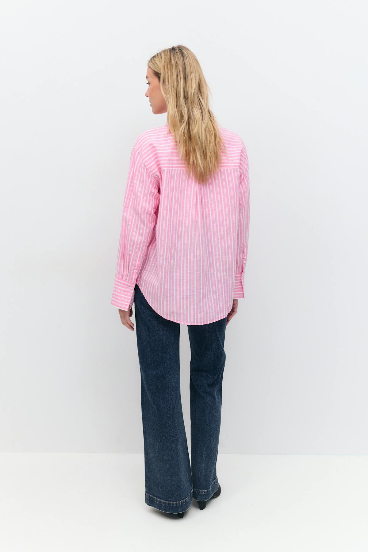 Linen blend shirt