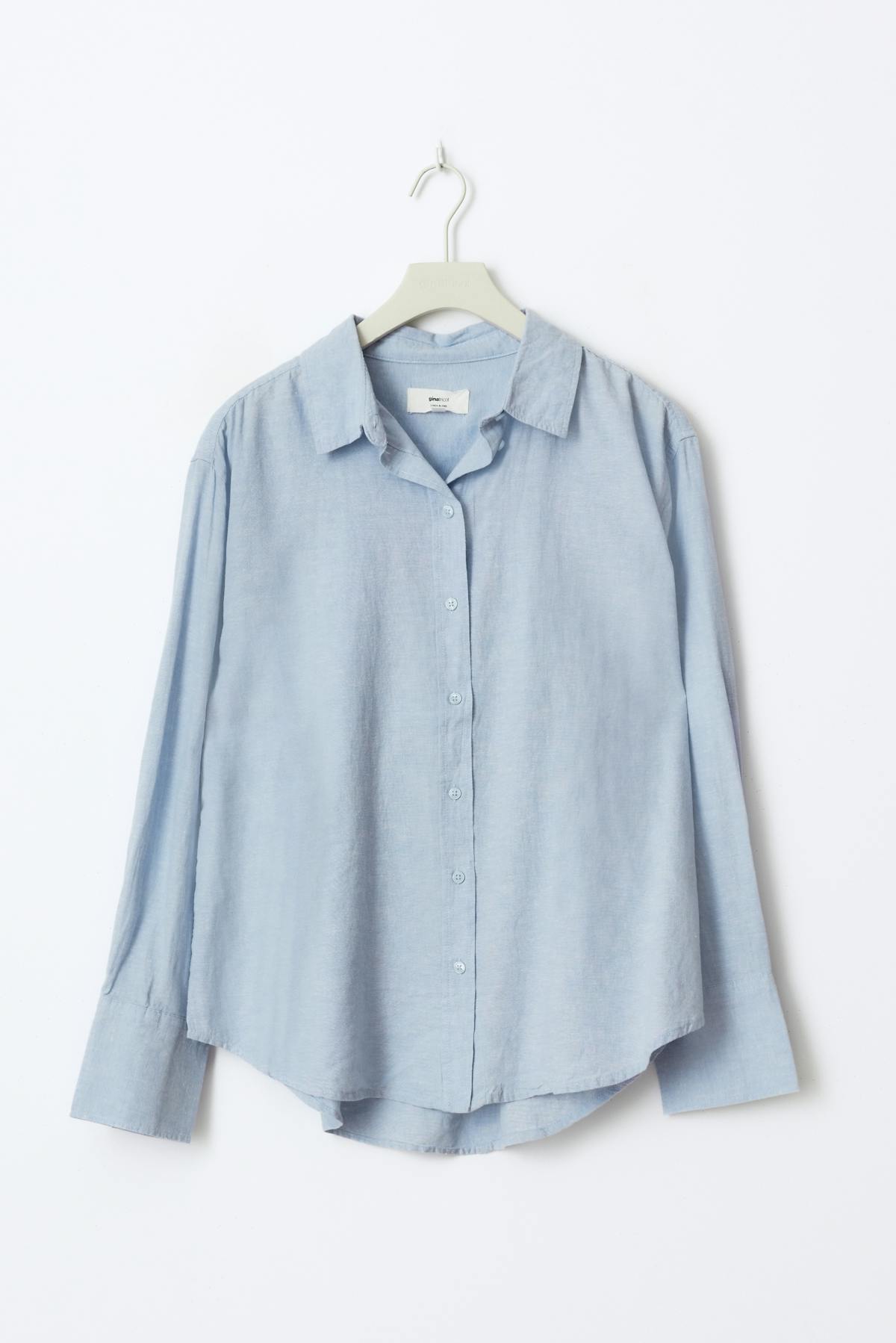 Linen blend shirt