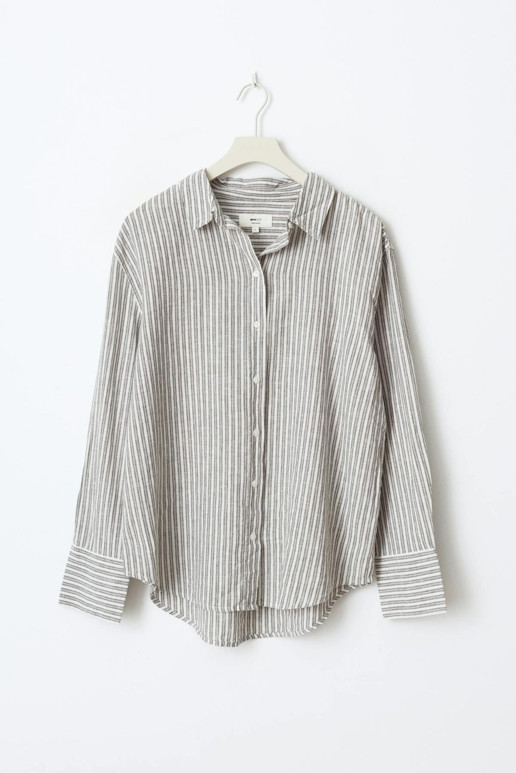 Linen blend shirt