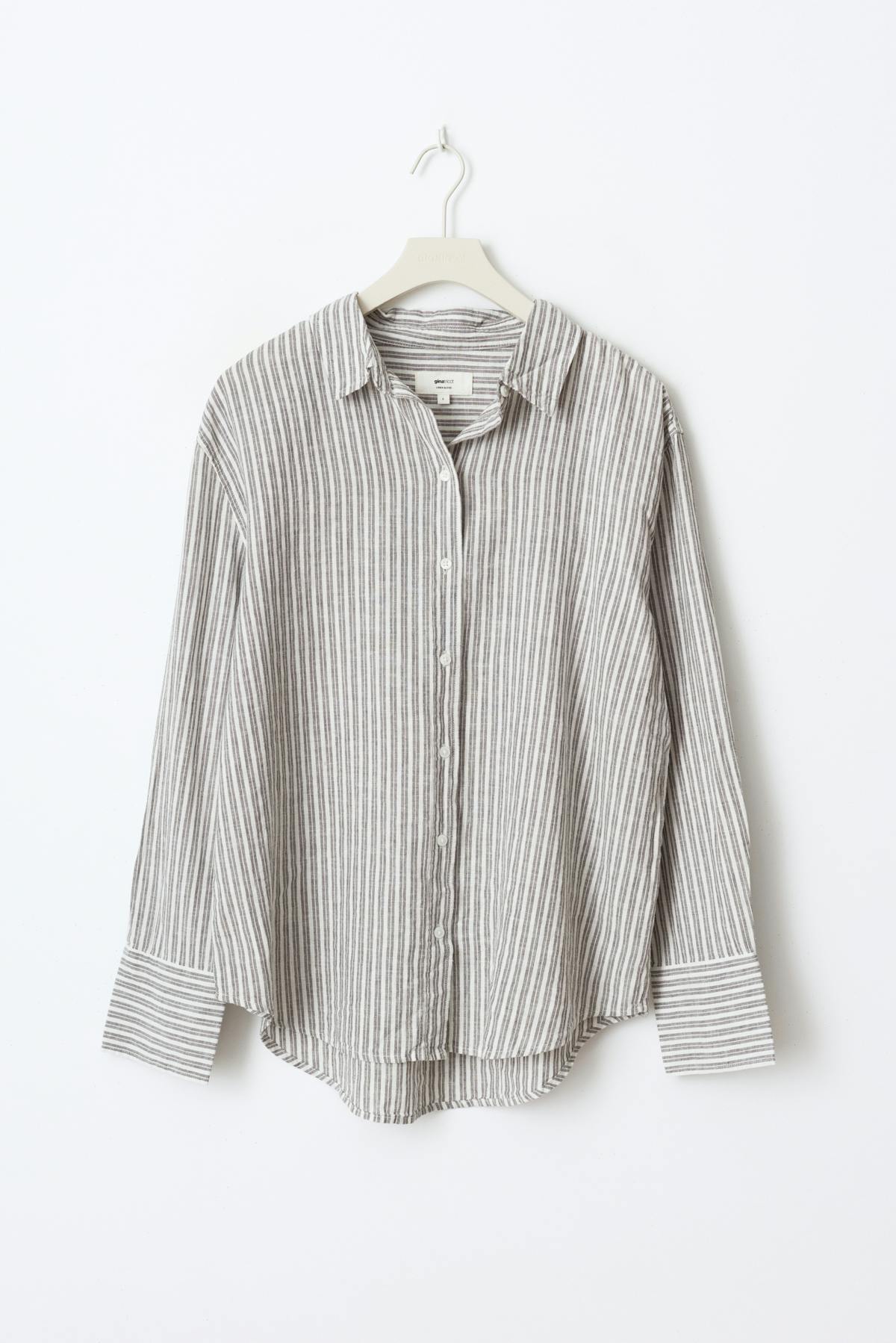 Linen blend shirt