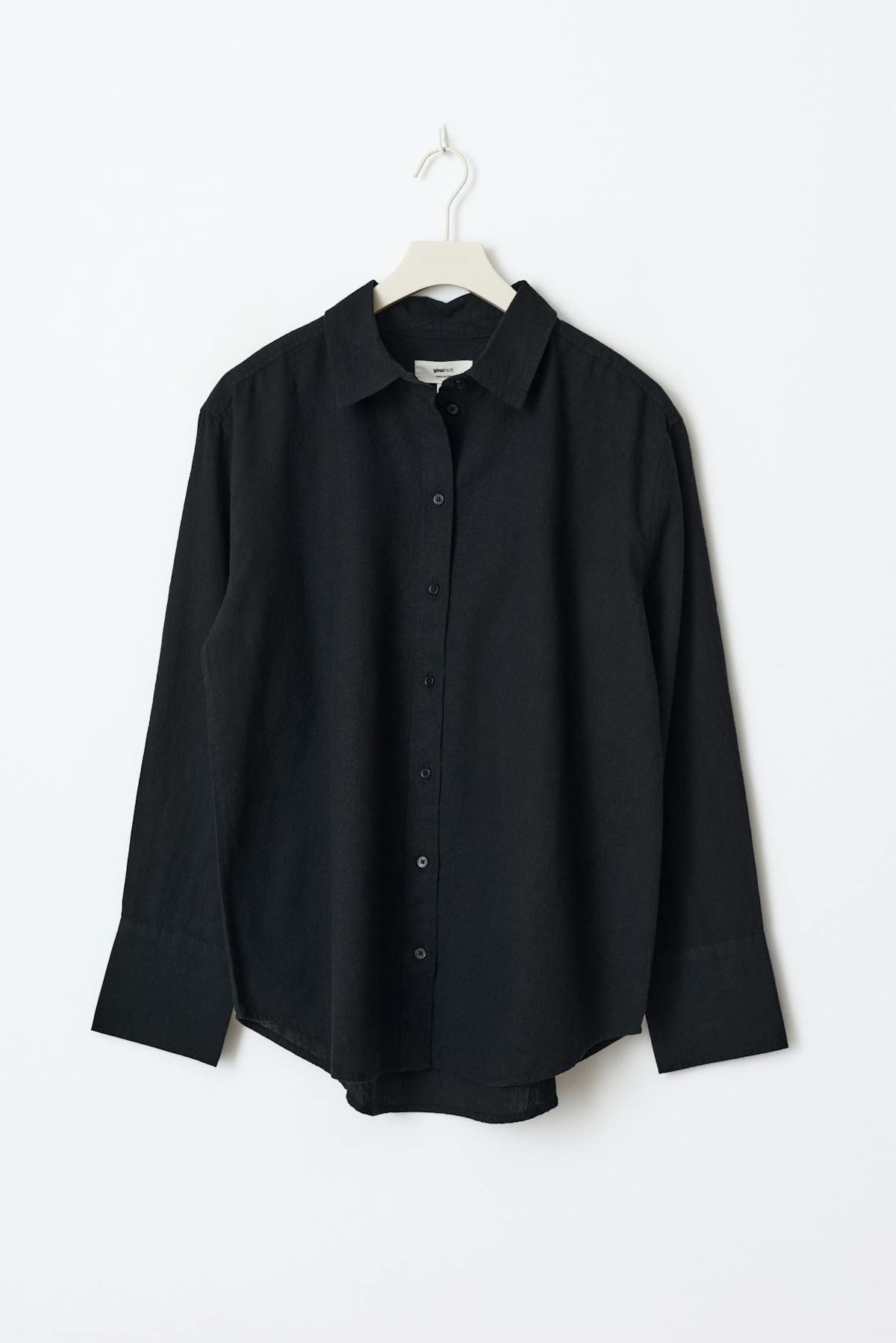 Linen blend shirt