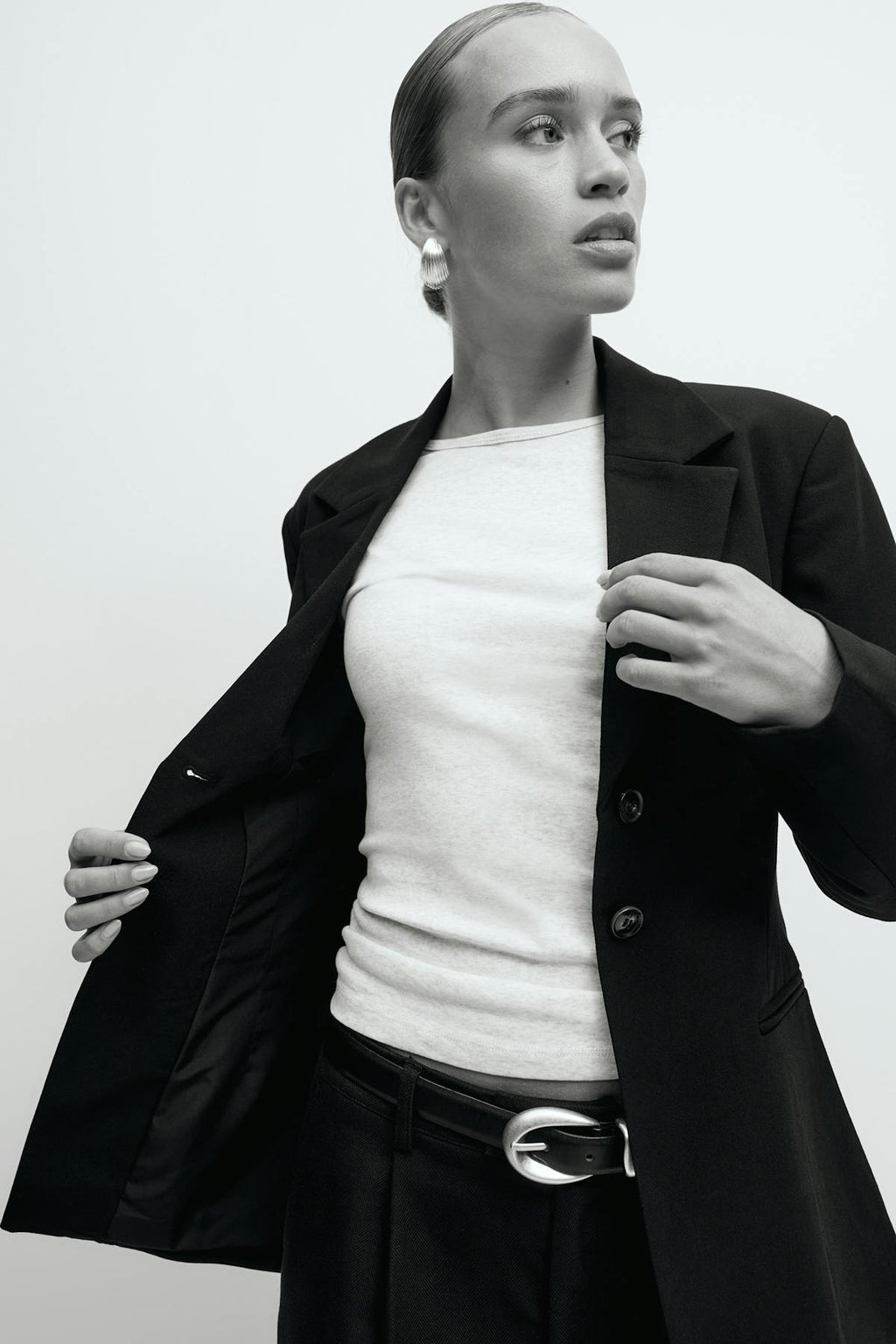 Shaped blazer