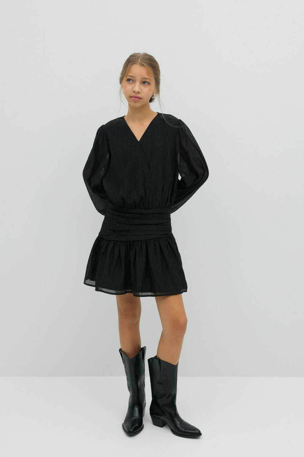 Y ruched dress