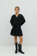 Y ruched dress