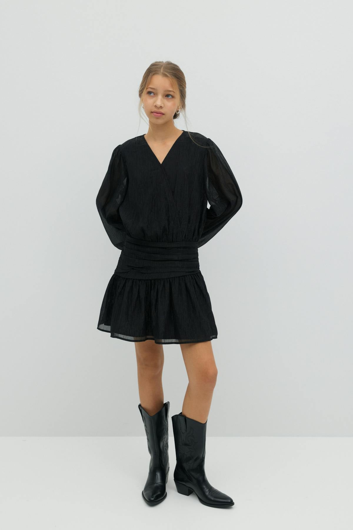 Y ruched dress