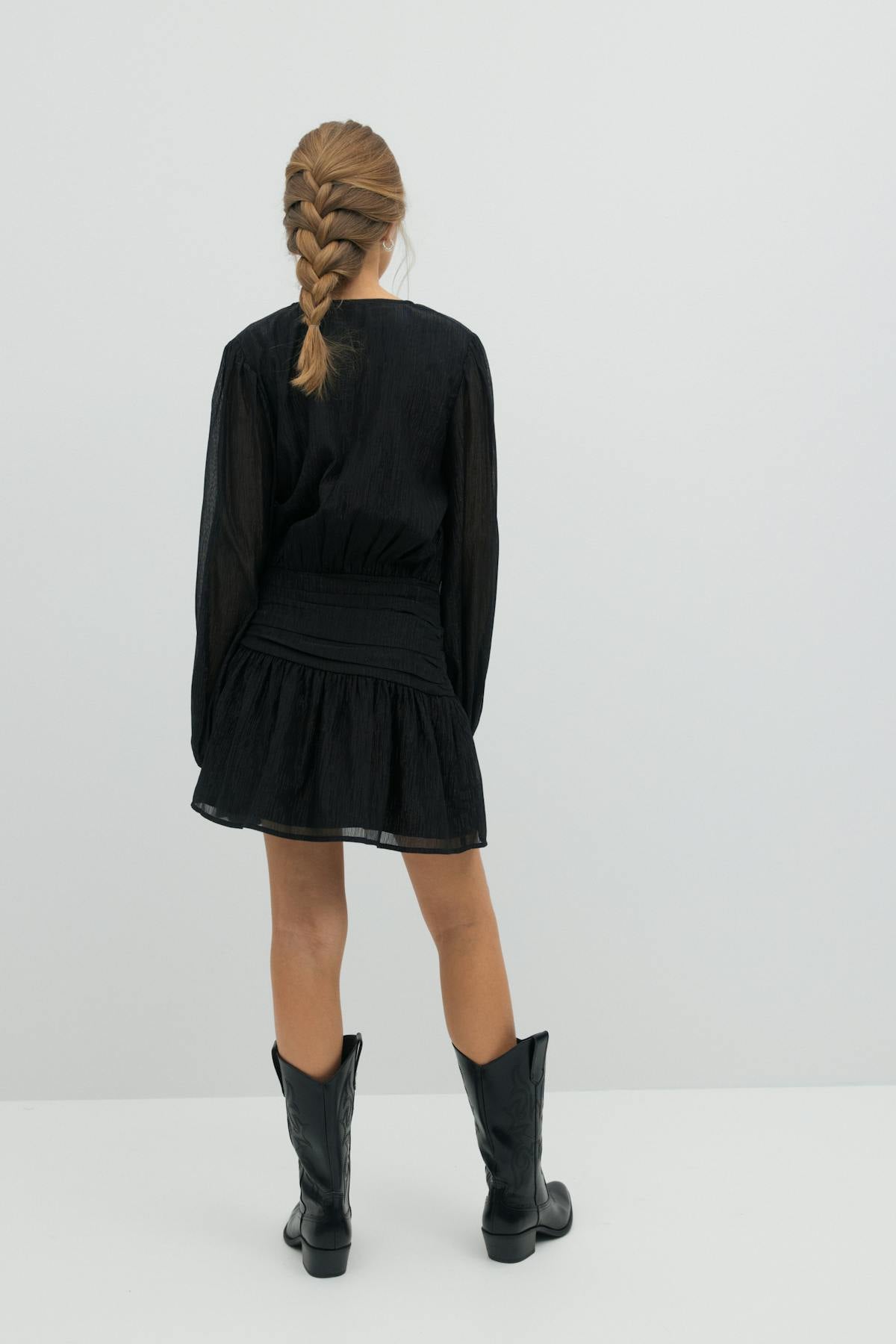 Y ruched dress