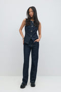 Front seam jeans