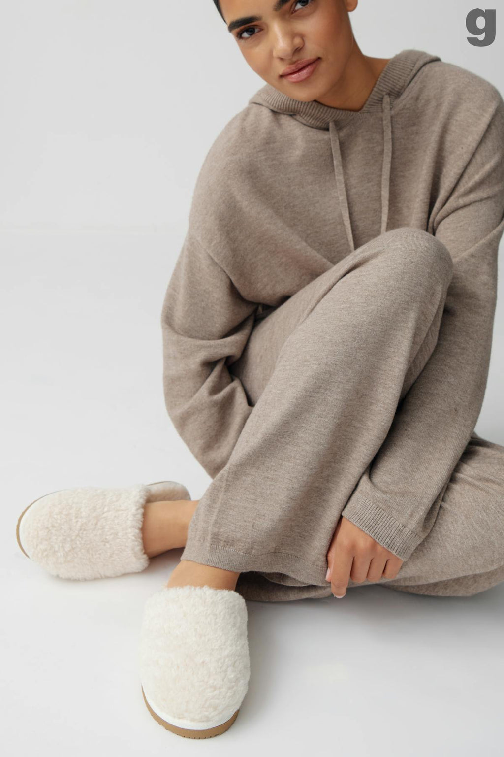 Pile slippers