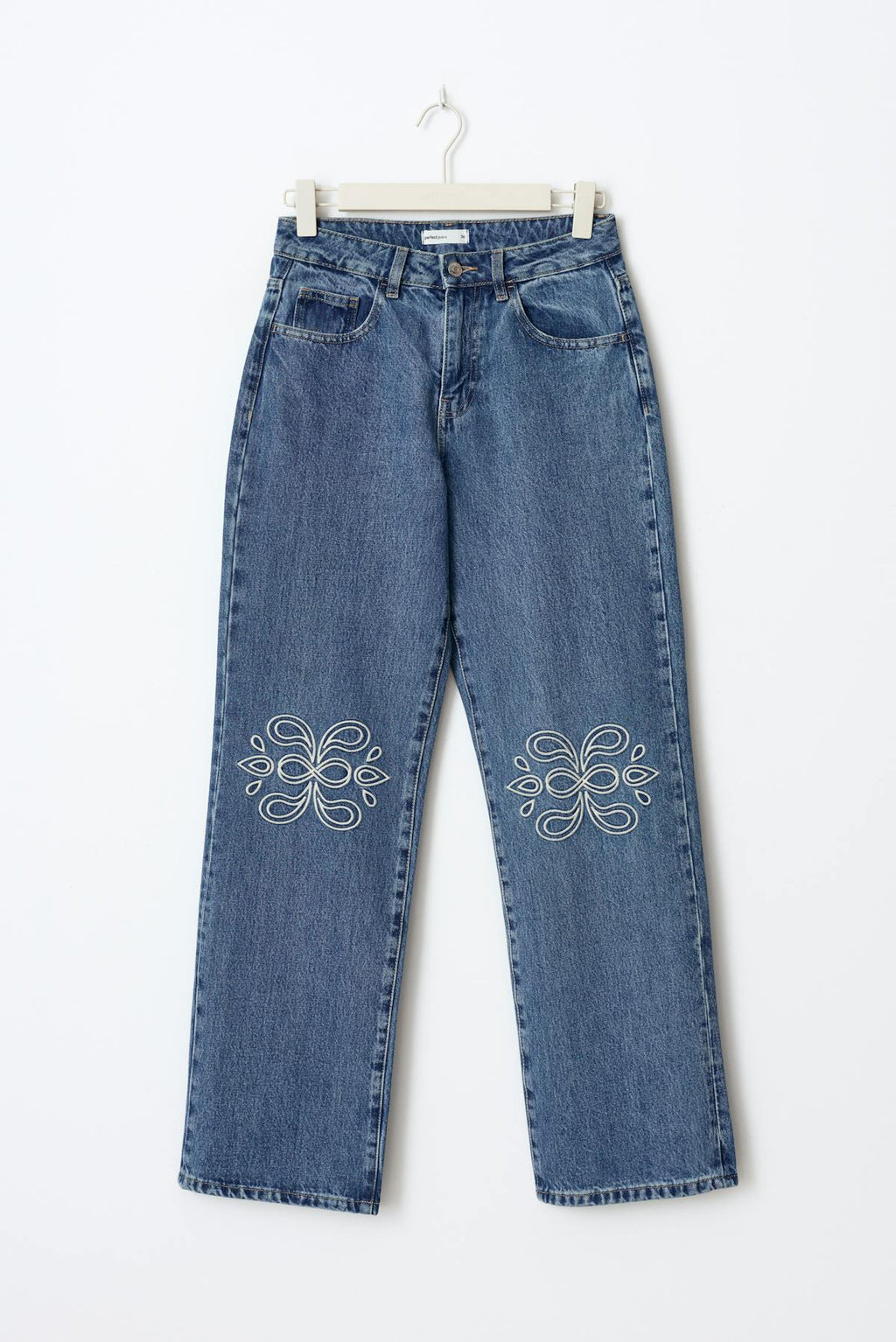 Embroidery jeans