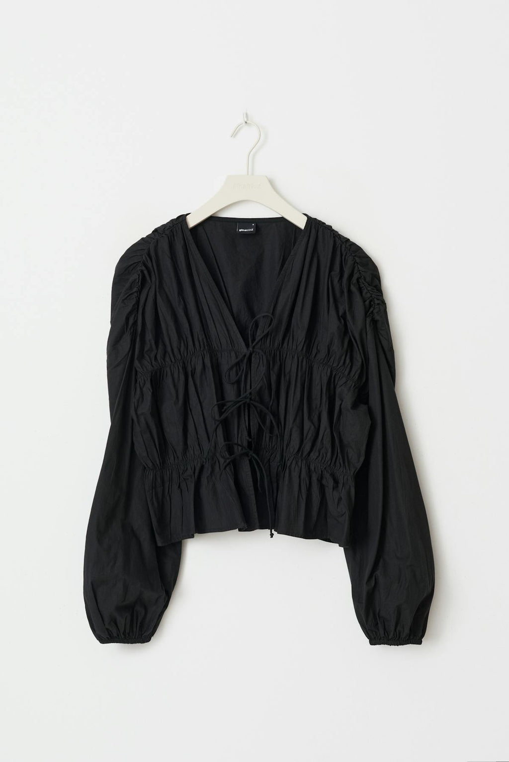 Tie blouse