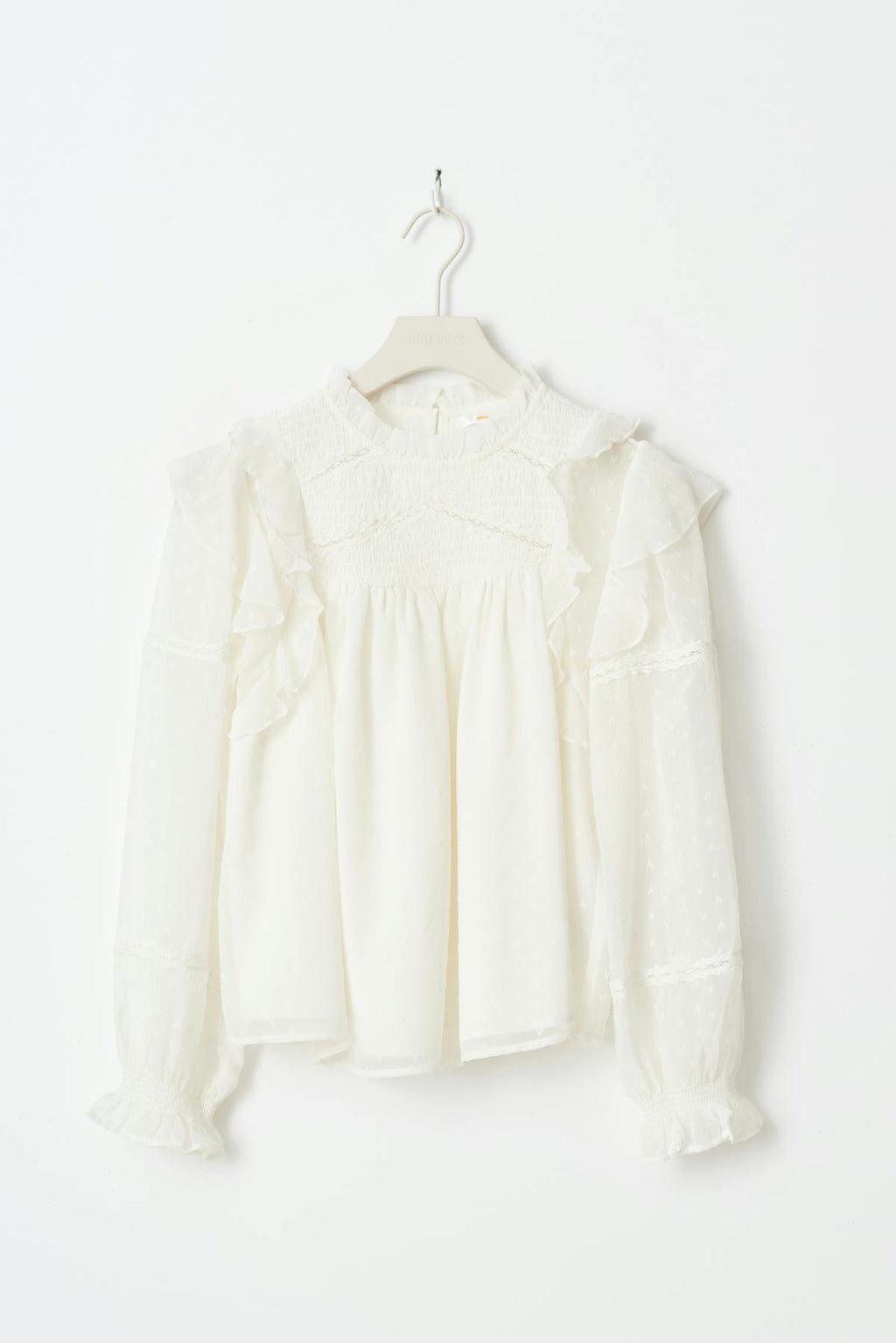 Y boho lace blouse