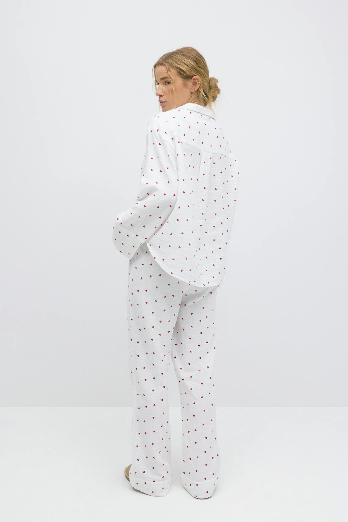 Gauze pyjamas trousers