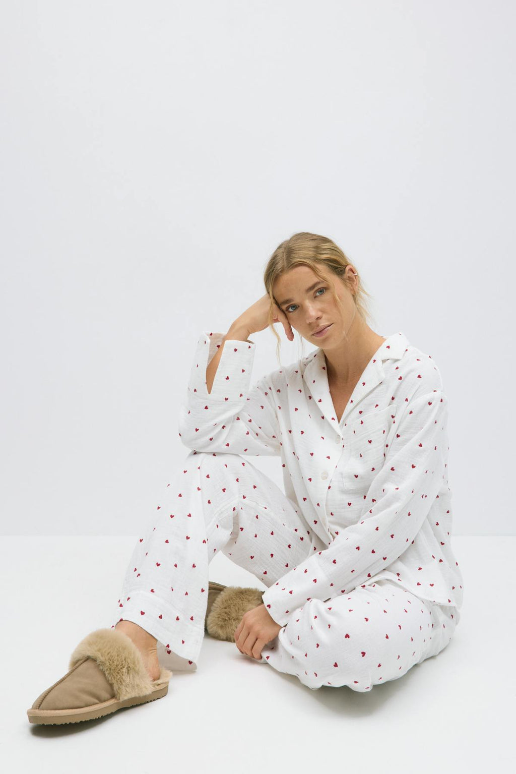 Gauze pyjamas trousers