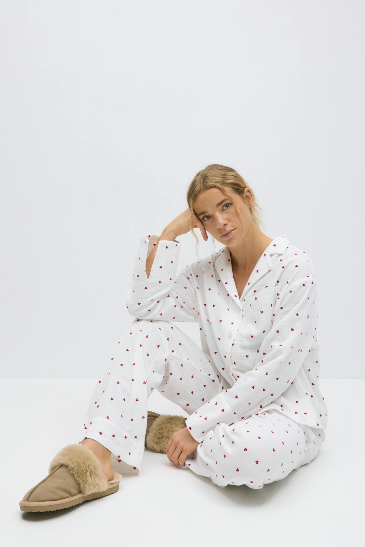 Gauze pyjamas trousers