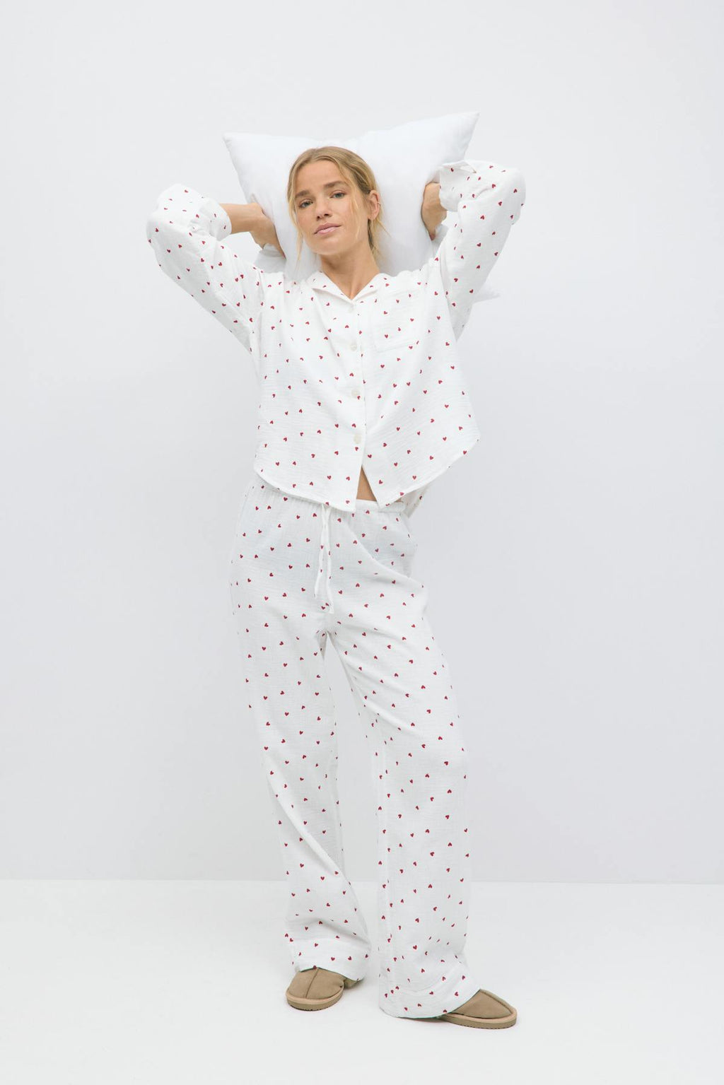 Gauze pyjamas trousers
