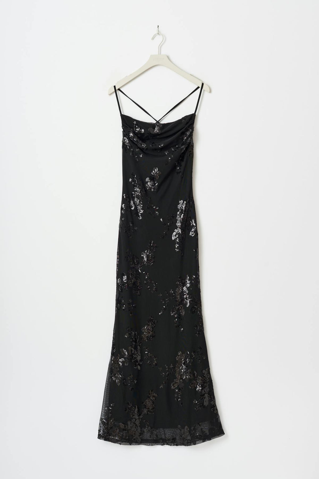 Cowl neck dress