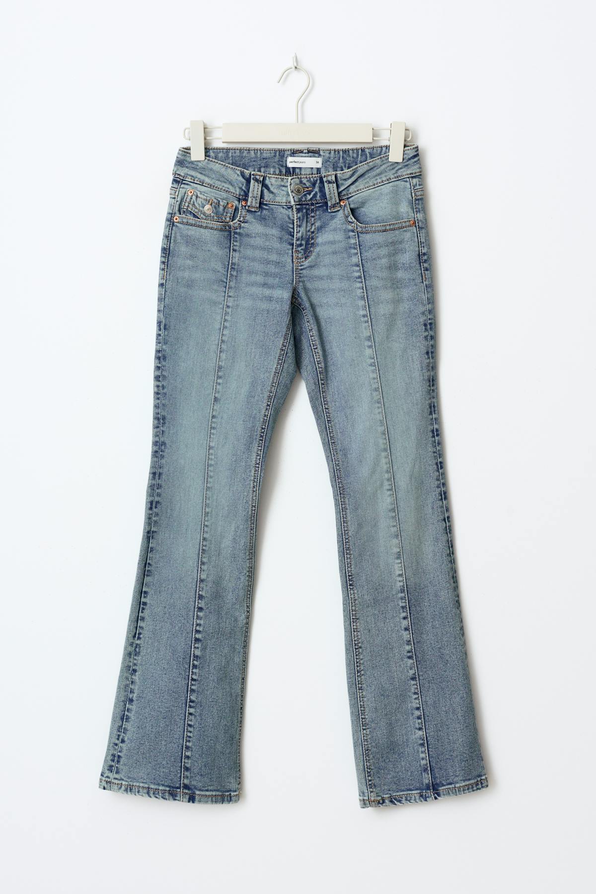 Bootcut stitch jeans