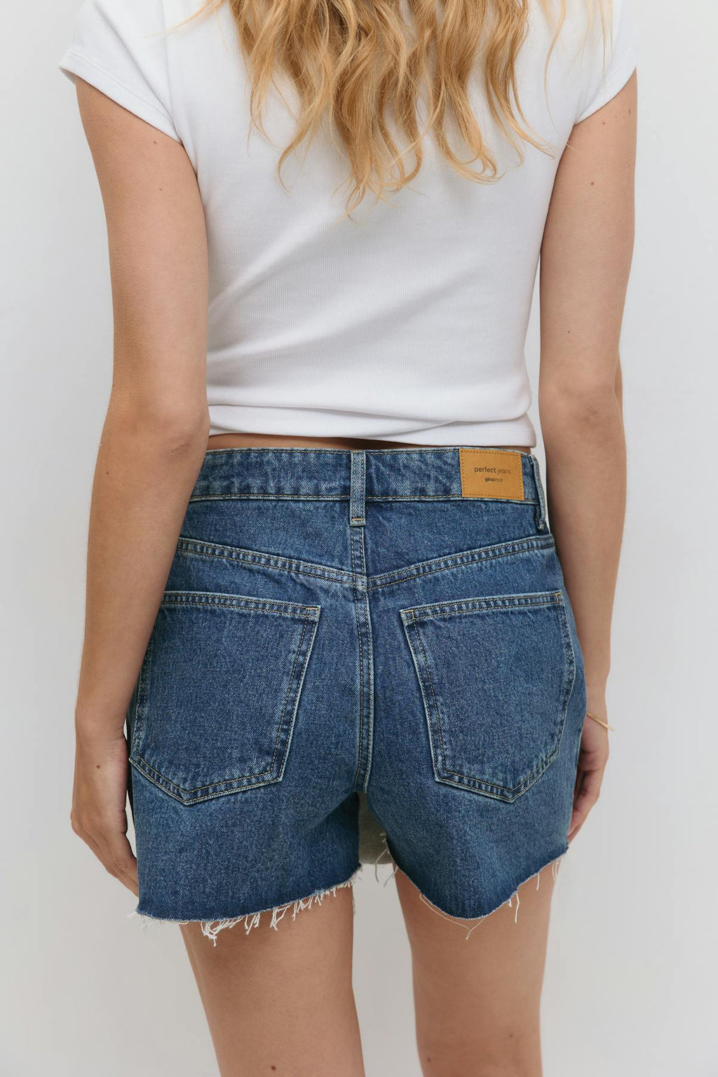 Resort denim skort