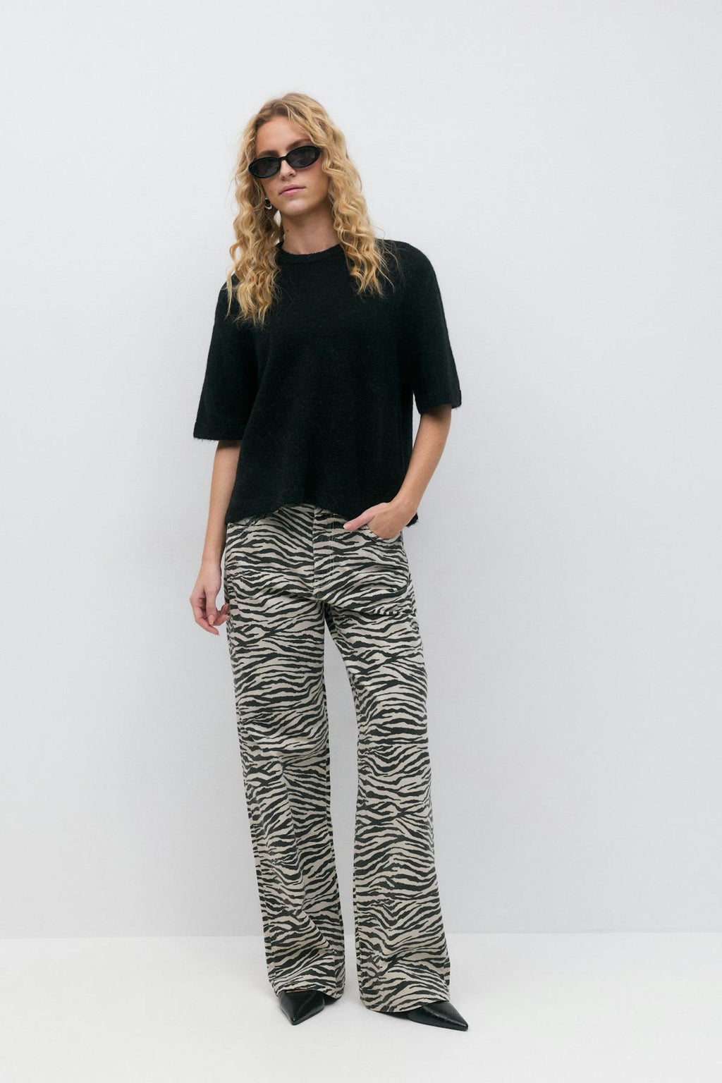 Zebra jeans