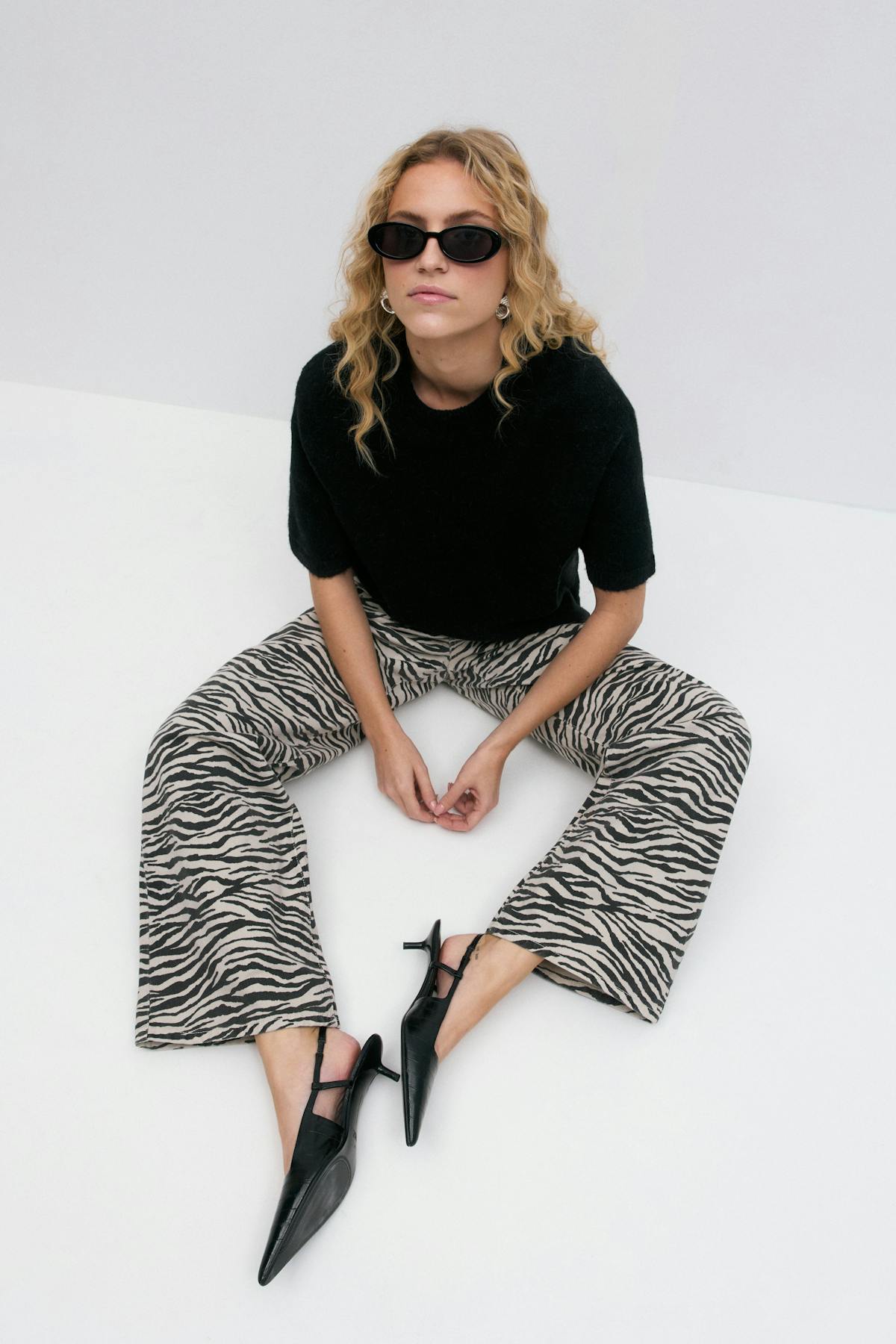 Zebra jeans