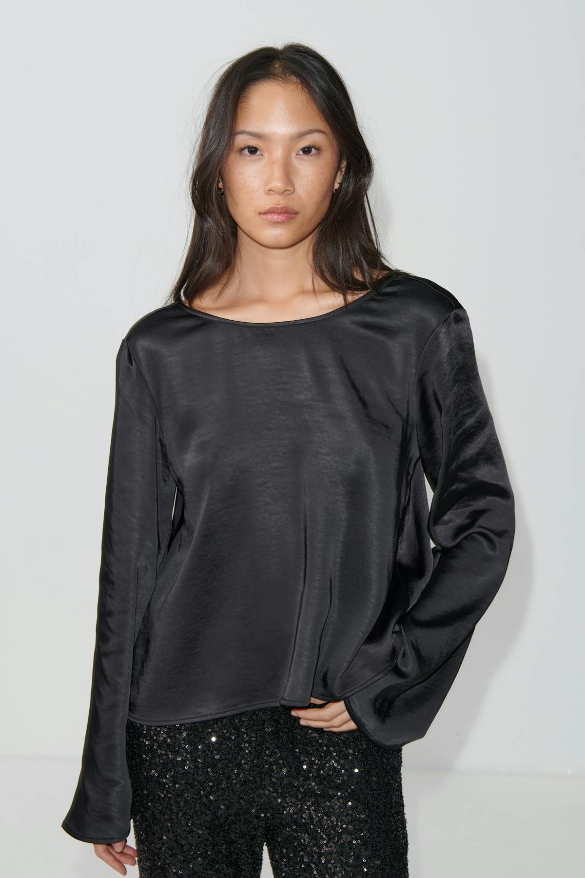 Satin blouse