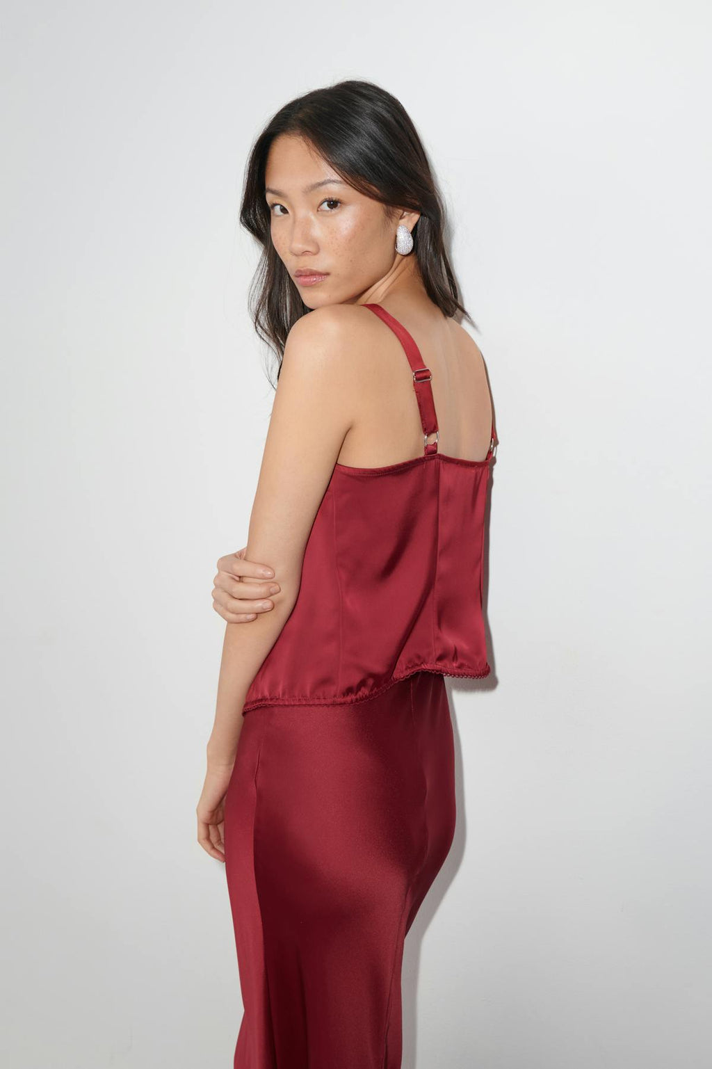 Satin singlet