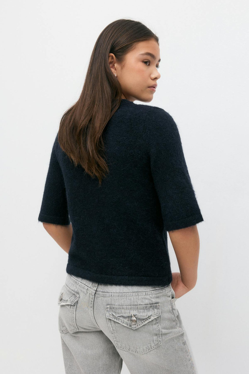 Y knitted cardigan
