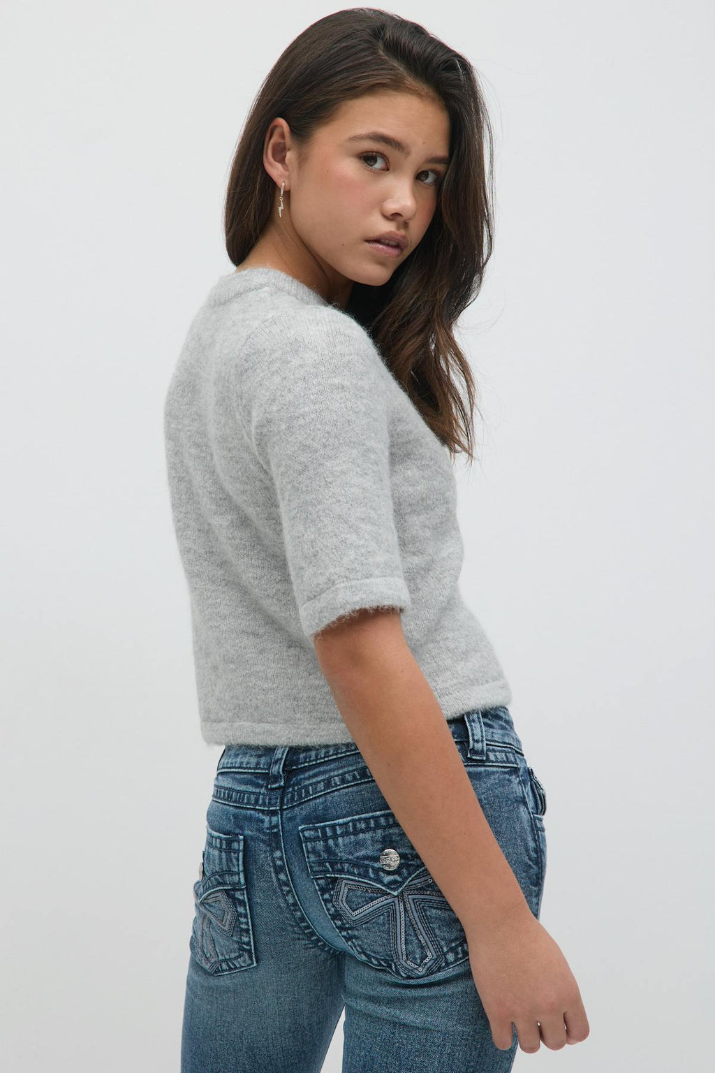 Y knitted cardigan