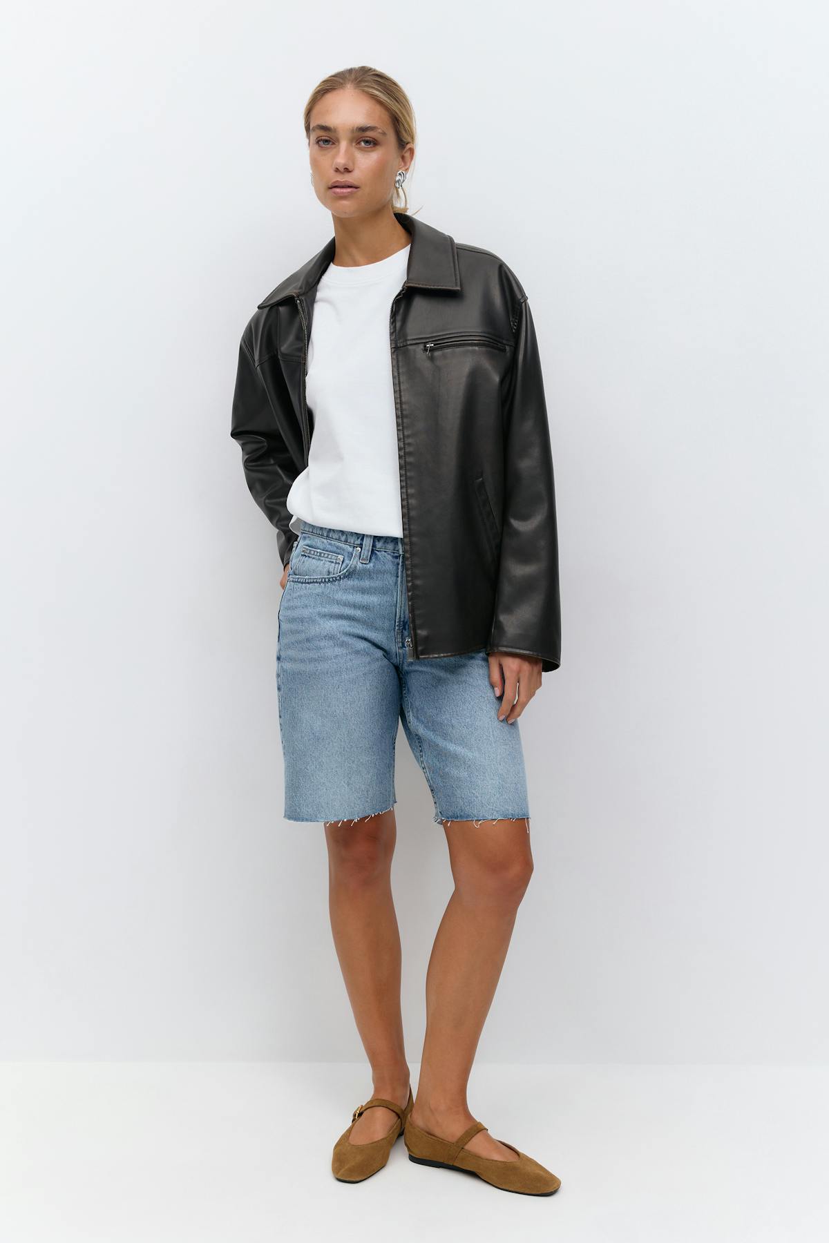 Denim jorts