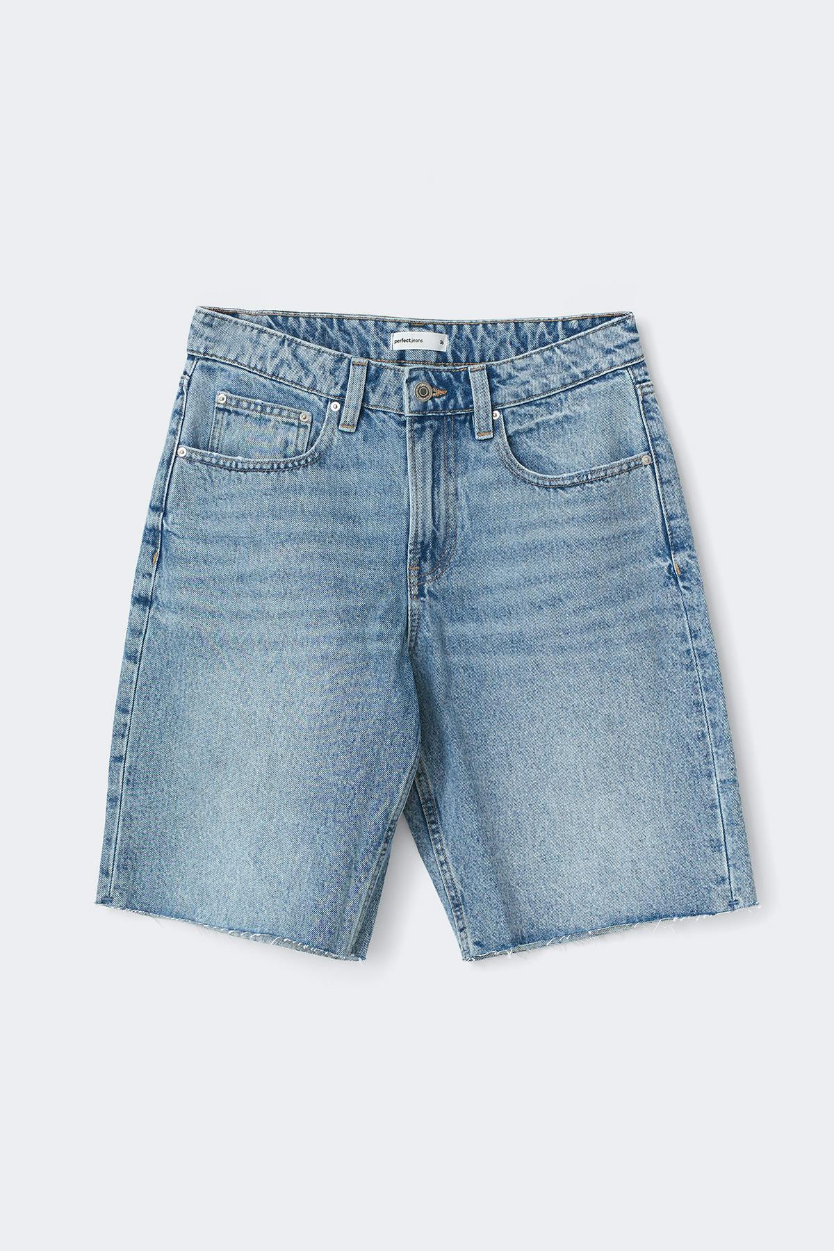 Denim jorts