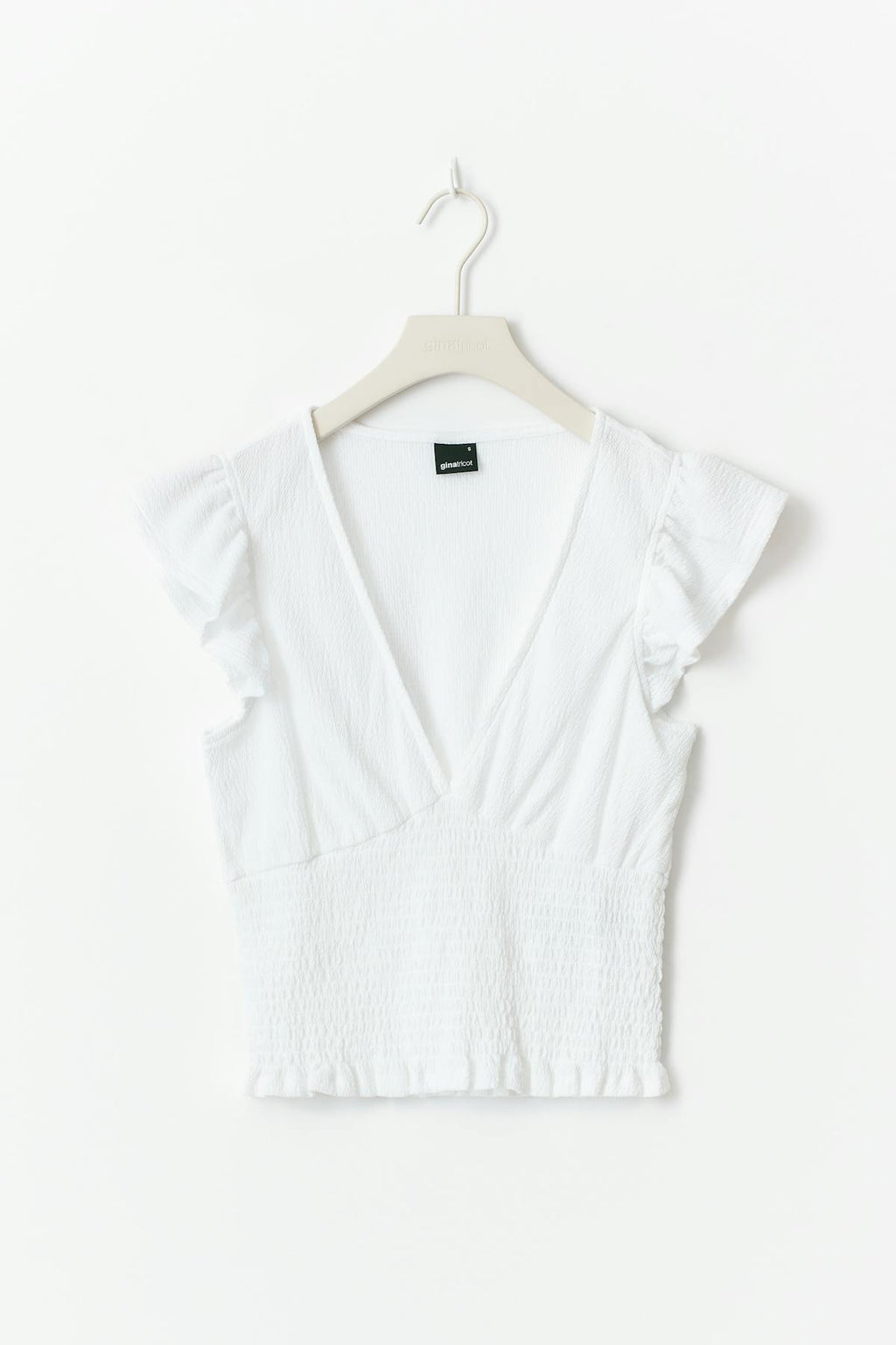 Smock frill top