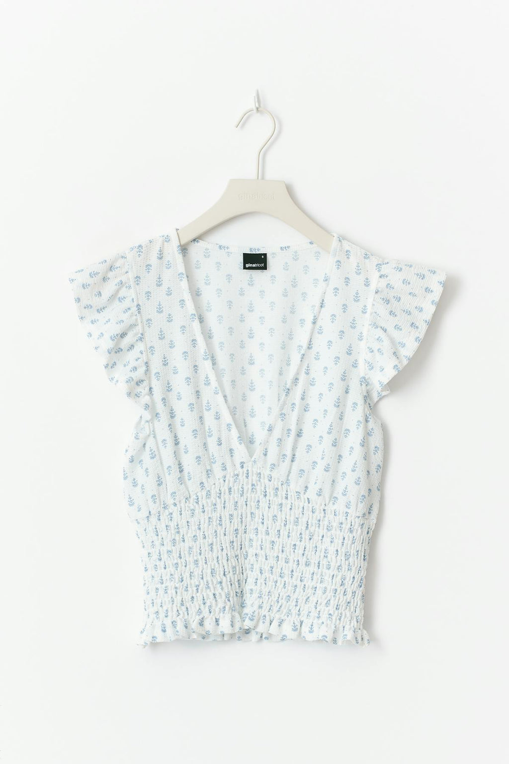Smock frill top