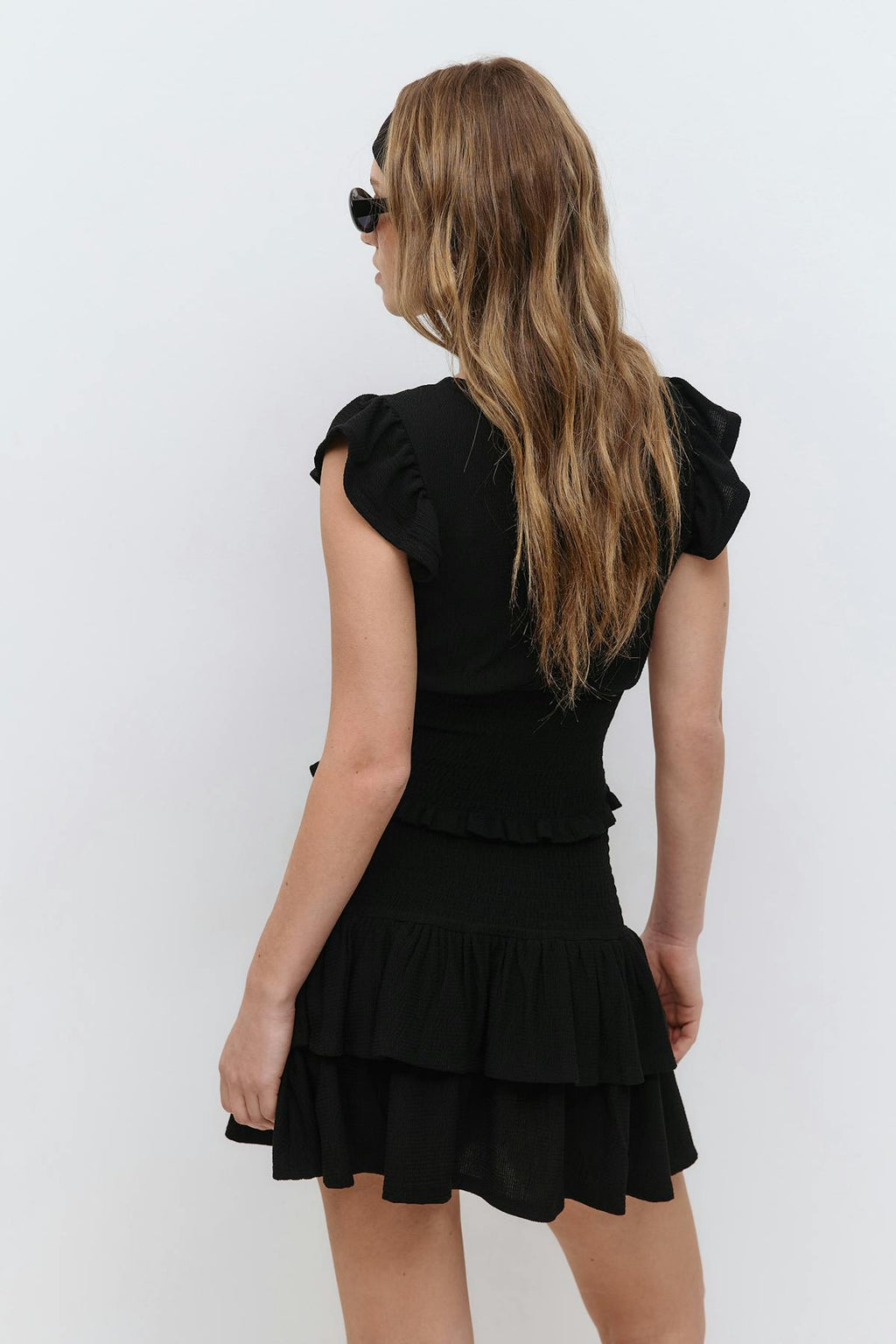 Smock frill top