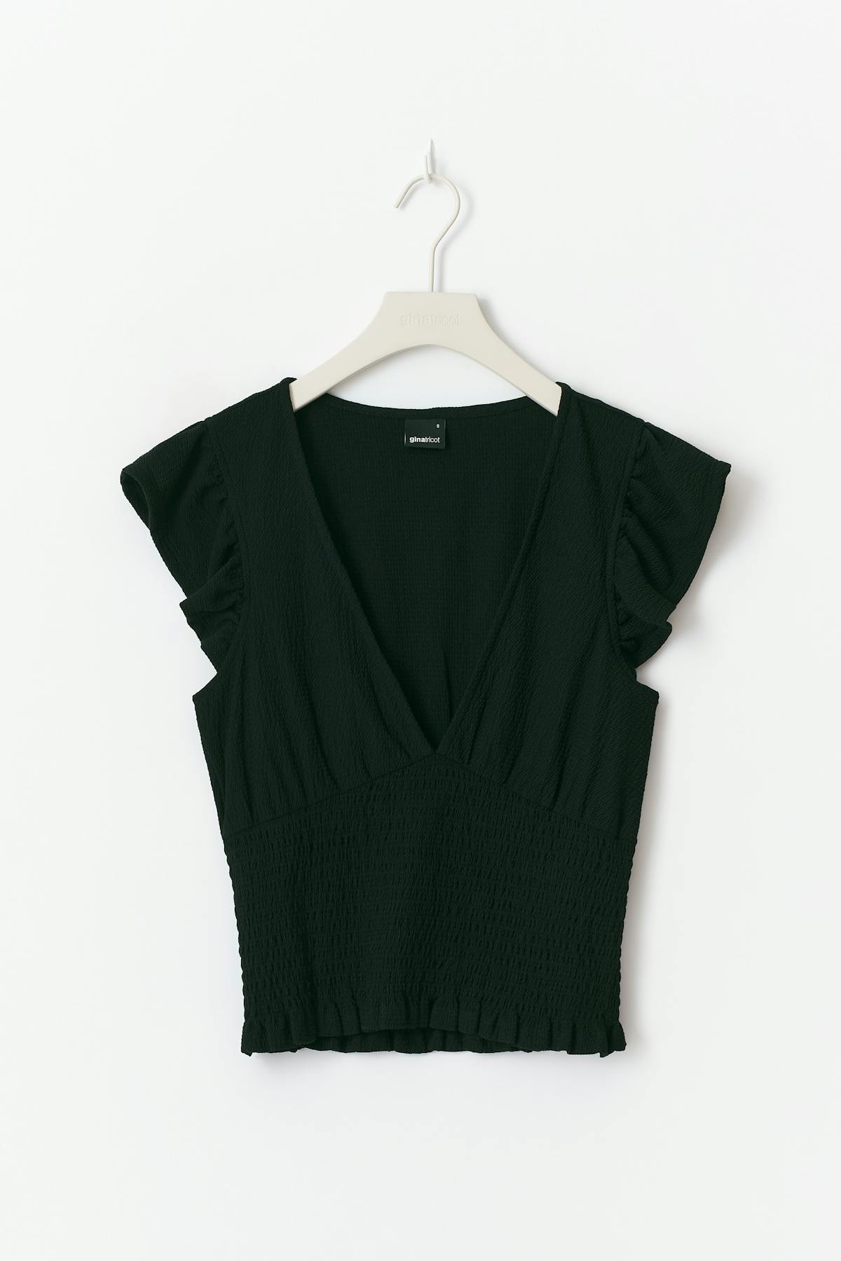 Smock frill top