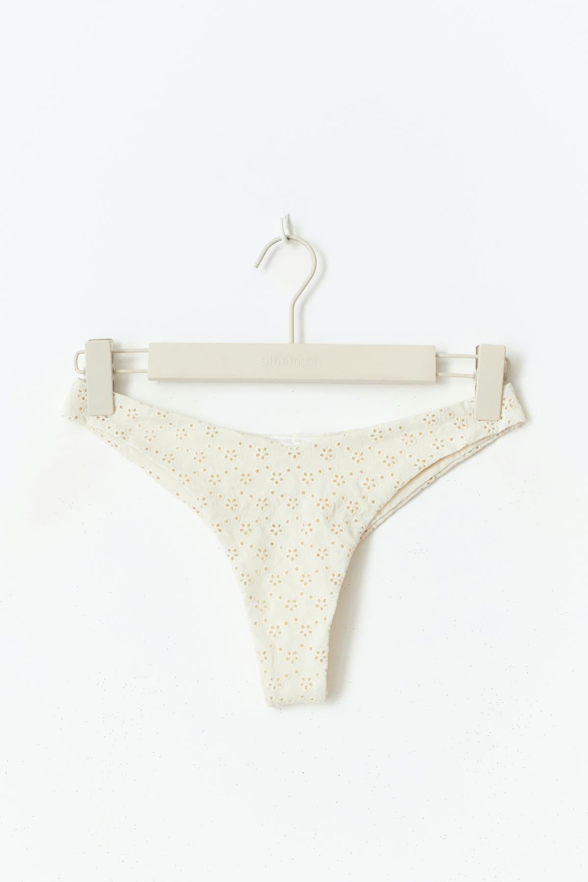 Embroidery bikini brazilian