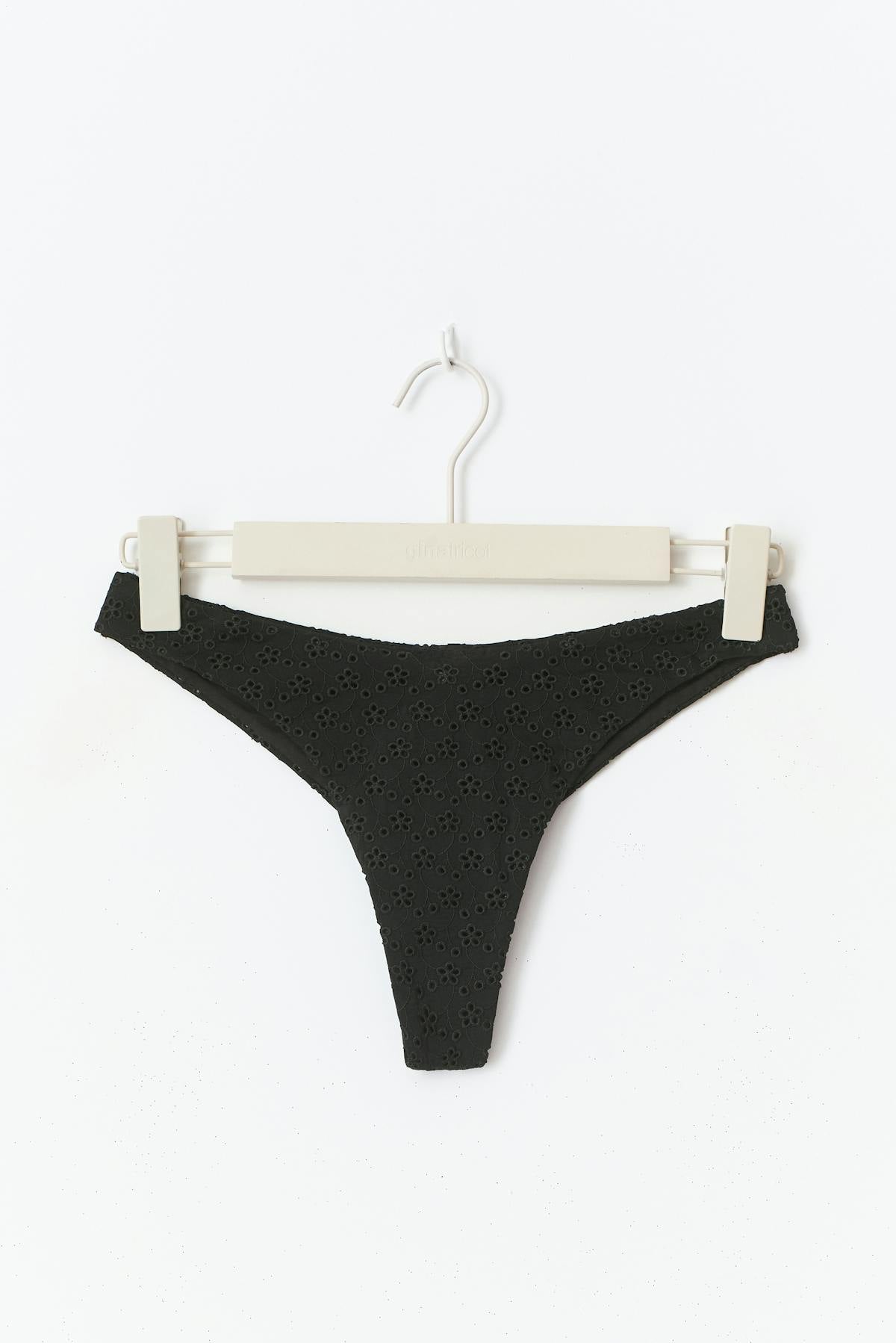 Embroidery bikini brazilian