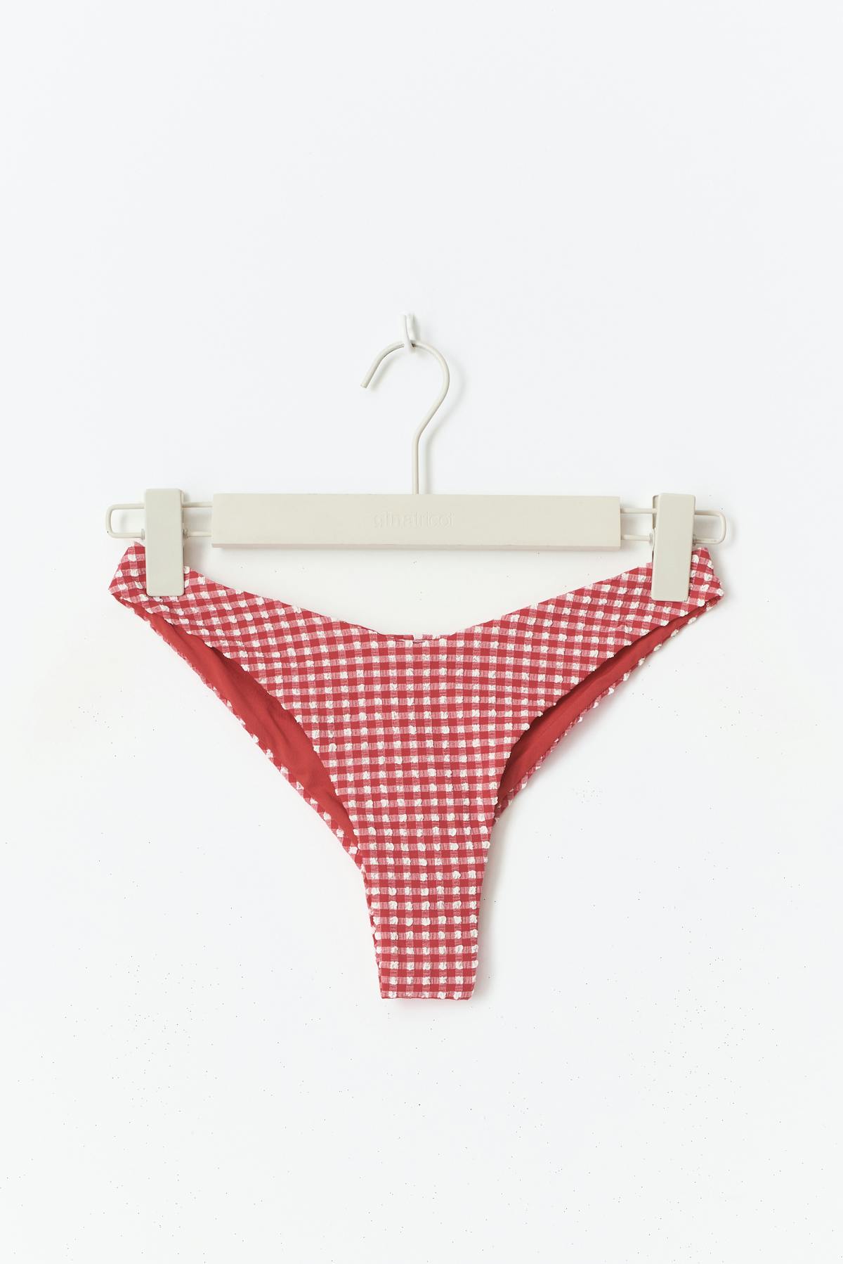 Gingham bikini brazilian