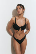Embroidery bikini wire bra