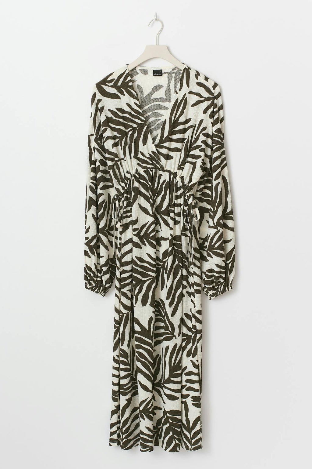 Midi wrap dress