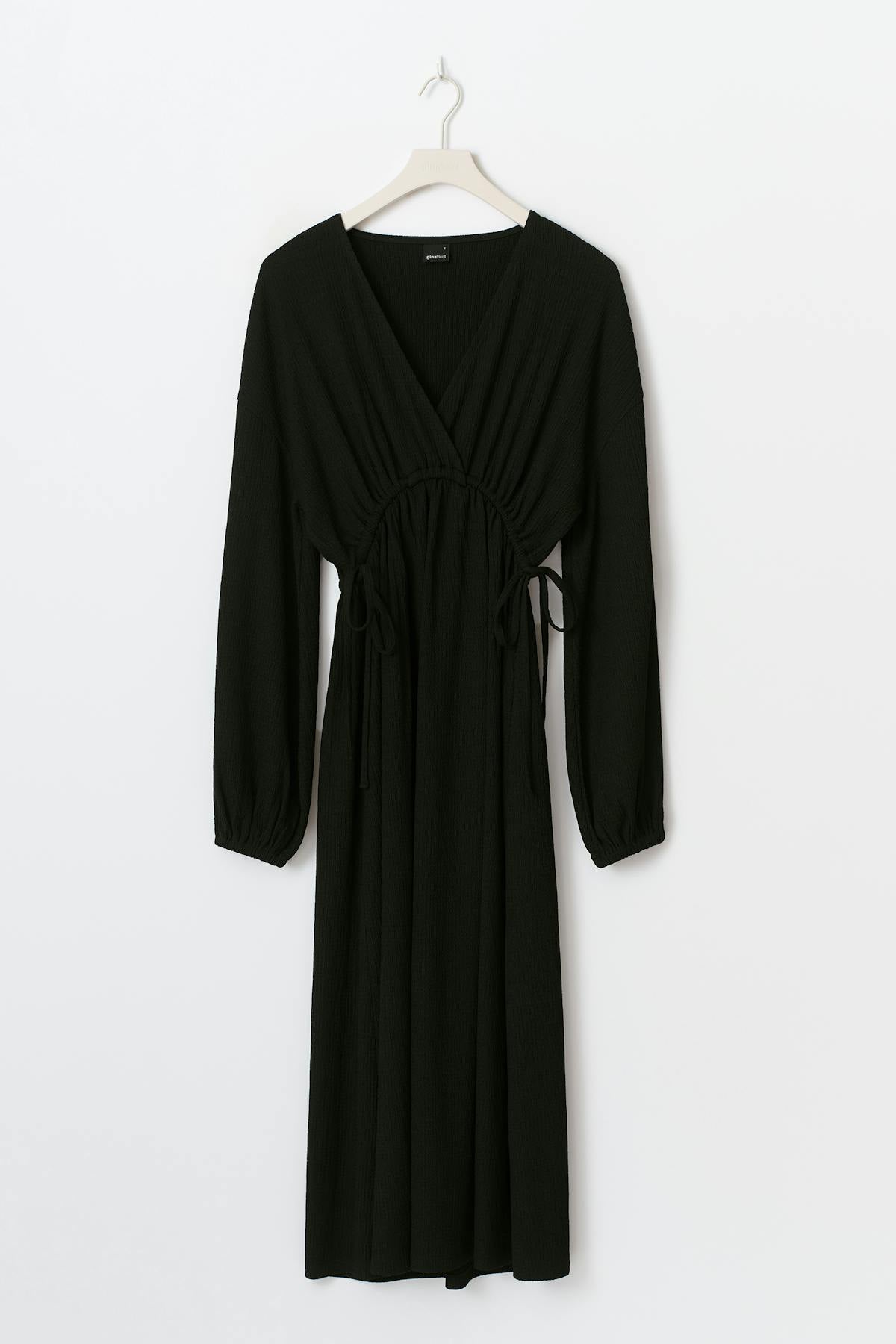 Midi wrap dress